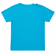 Short Sleeves V-Neck With Embroidered Chest Logo - M-62