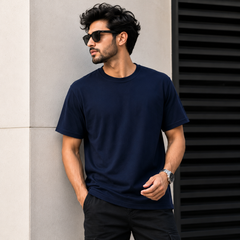 Short Sleeves Round Neck Without Print - M-65