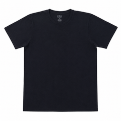 Short Sleeves Round Neck Without Print - M-66