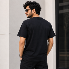Short Sleeves Round Neck Without Print - M-66