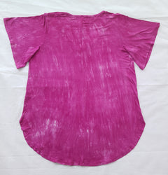 Short Sleeves V-Neck Top - W-28
