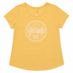 Short Sleeves Round Neck With Back Keyhole Detail T-Shirt - W-30