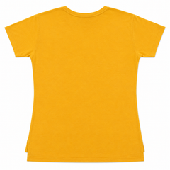 Short Sleeves V-Neck Front Graphic Logo T-Shirt - W-32