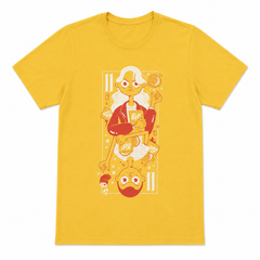 Short Sleeves Round Neck Front Graphic T-Shirt - W-33