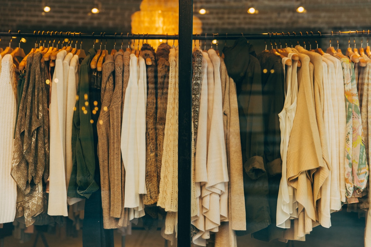Curated sustainable fashion collection at GVFG